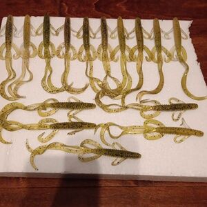 (15)6th Sense Hogwalla 6" Fishing Plastics Exc Color Electric Pumpkin